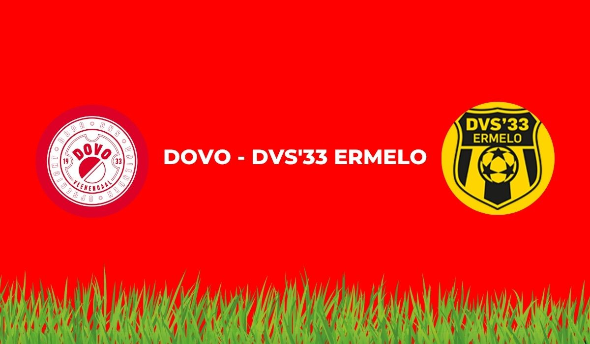 Zaterdag 8 november. DOVO – DVS’33. 