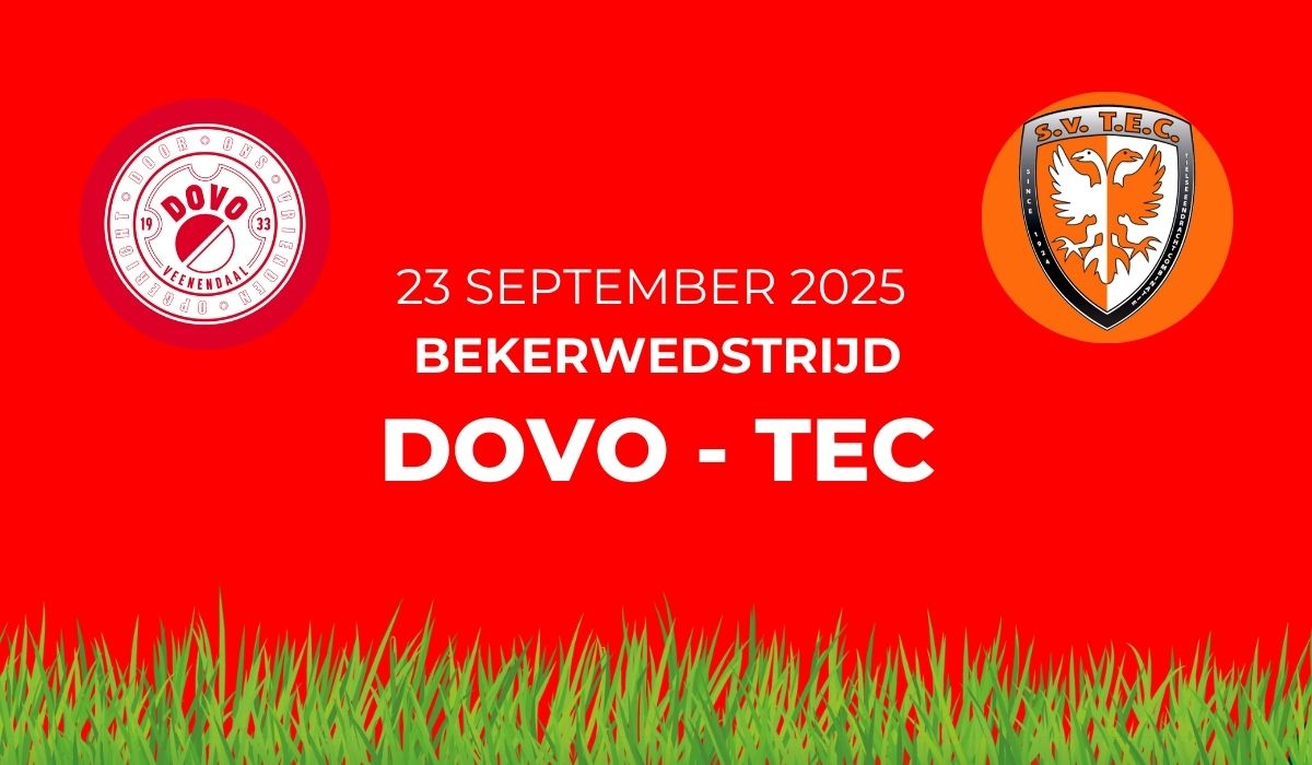 Bekerwedstrijd: DOVO - TEC
