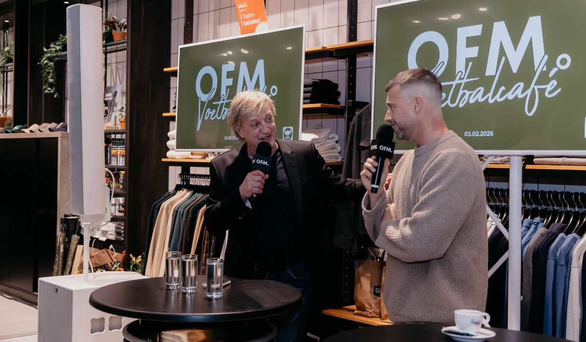 Geniet nog even mee van het OFM. Voetbalcafé.