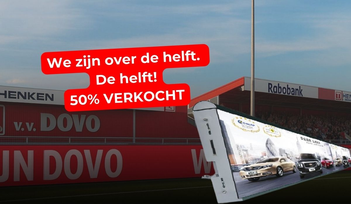 We zijn over de helft. De helft!