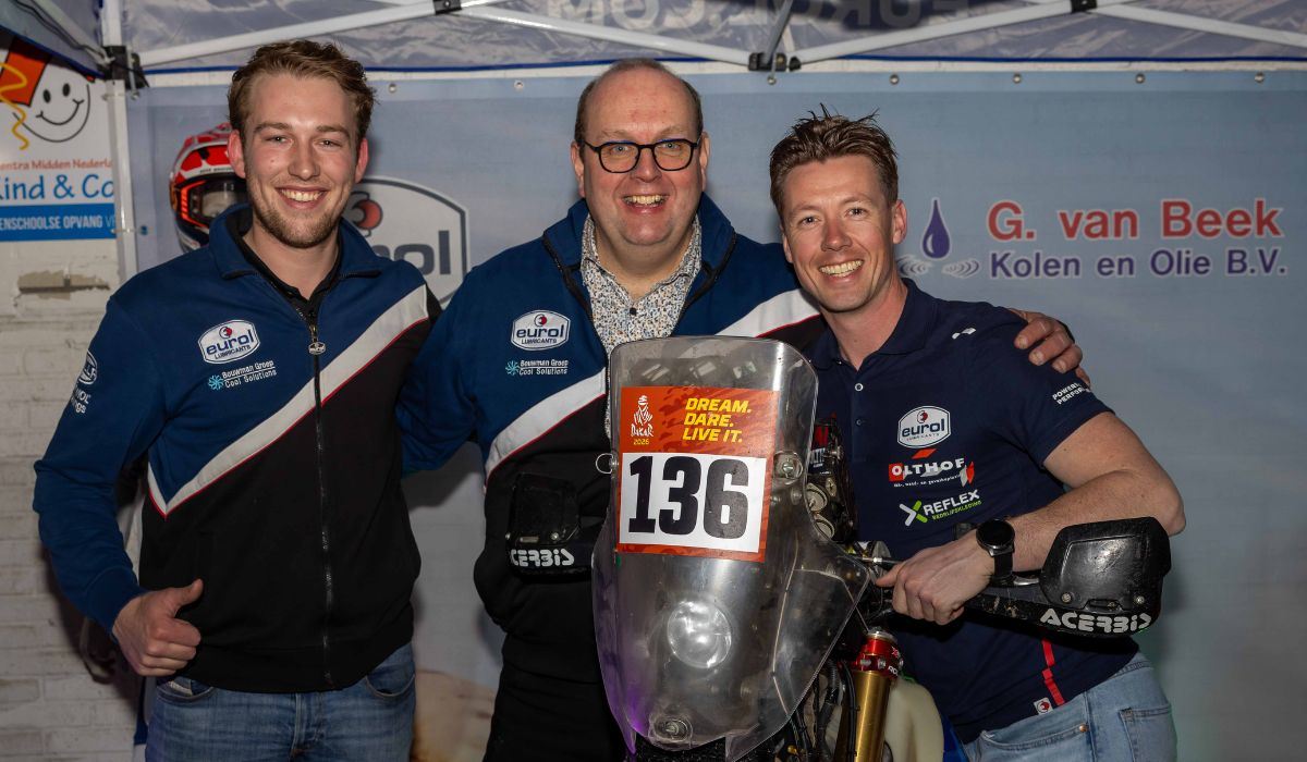 Dakar-sferen tijdens de business borrel.