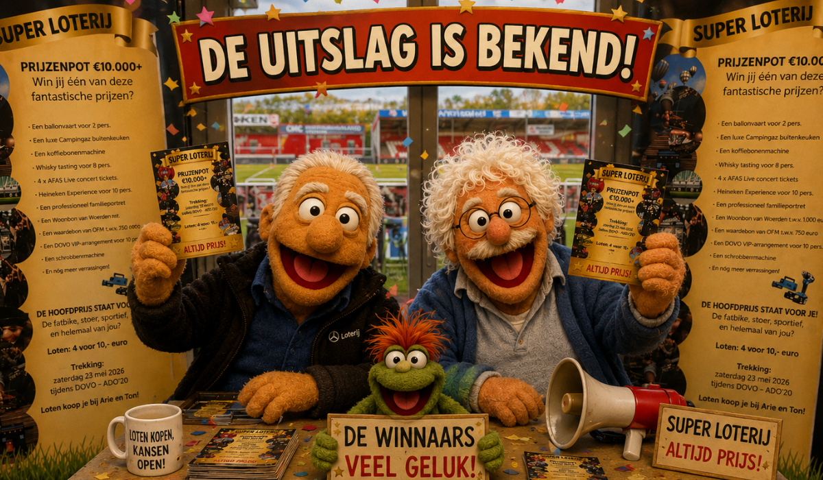 De uitslag is bekend!